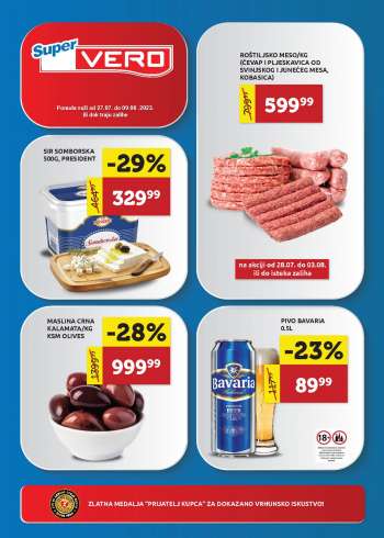 SuperVERO katalog - 27.07.2023 - 09.08.2023.