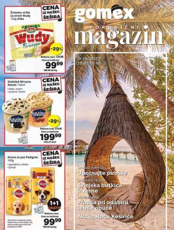 Gomex katalog - 28.07.2023 - 10.08.2023.