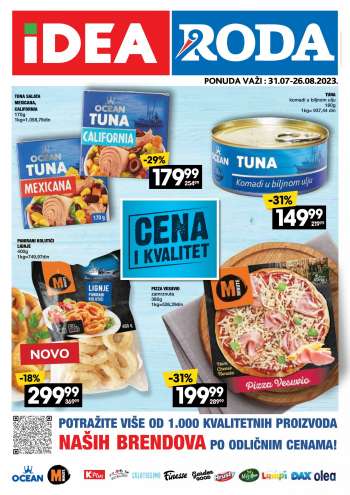 Idea katalog - 31.07.2023 - 26.08.2023.