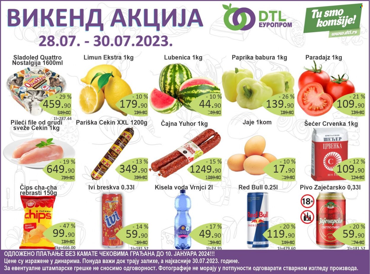 Europrom katalog - 28.07.2023 - 30.07.2023. Stranica 1