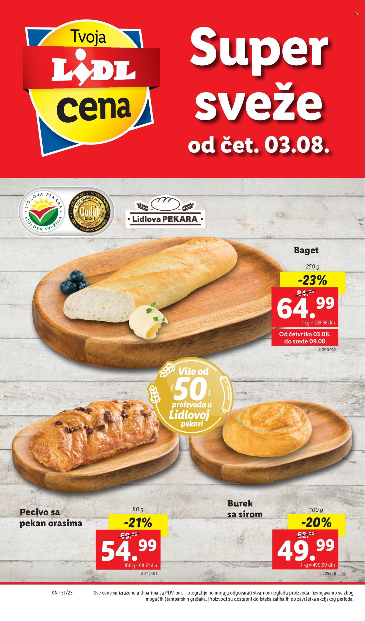 Lidl katalog - 03.08.2023 - 09.08.2023. Stranica 4
