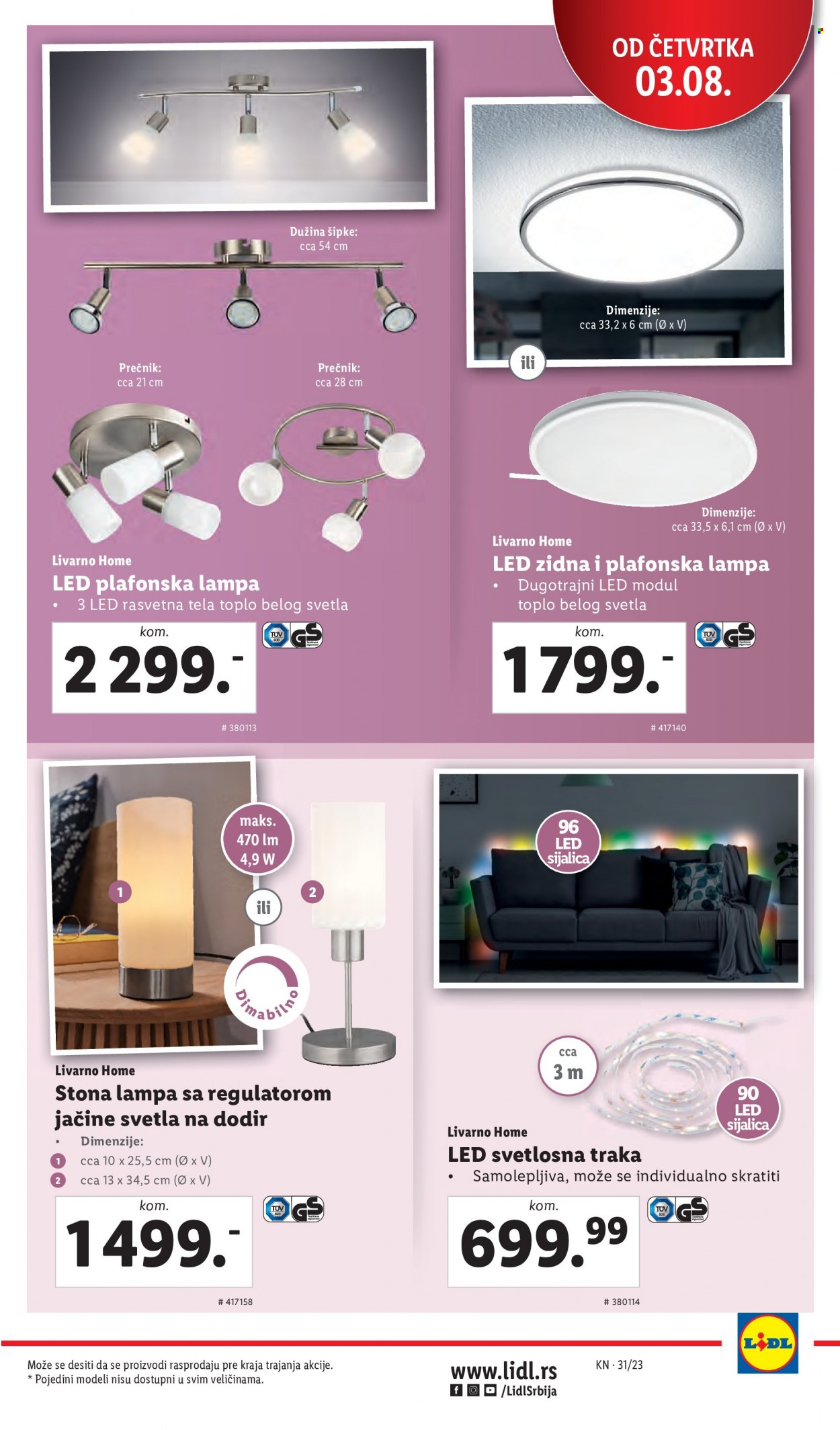 Lidl katalog - 03.08.2023 - 09.08.2023. Stranica 25