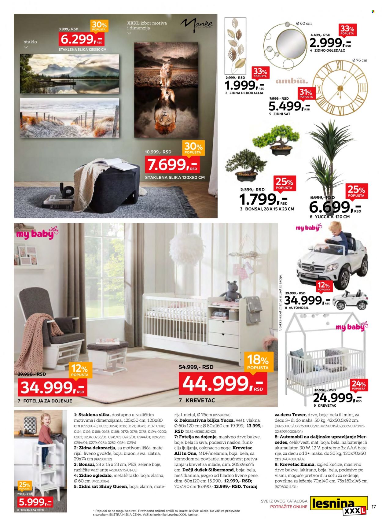 Lesnina XXXL katalog - 31.07.2023 - 27.08.2023. Stranica 17