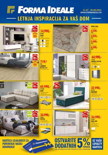 Forma Ideale katalog - 31.07.2023 - 26.08.2023.