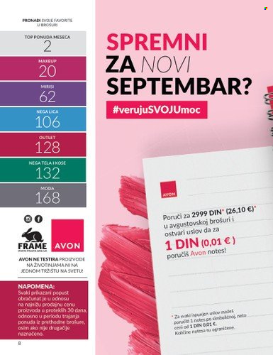 Avon katalog - 01.08.2023 - 31.08.2023. Stranica 8
