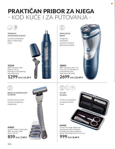 Avon katalog - 01.08.2023 - 31.08.2023. Stranica 104