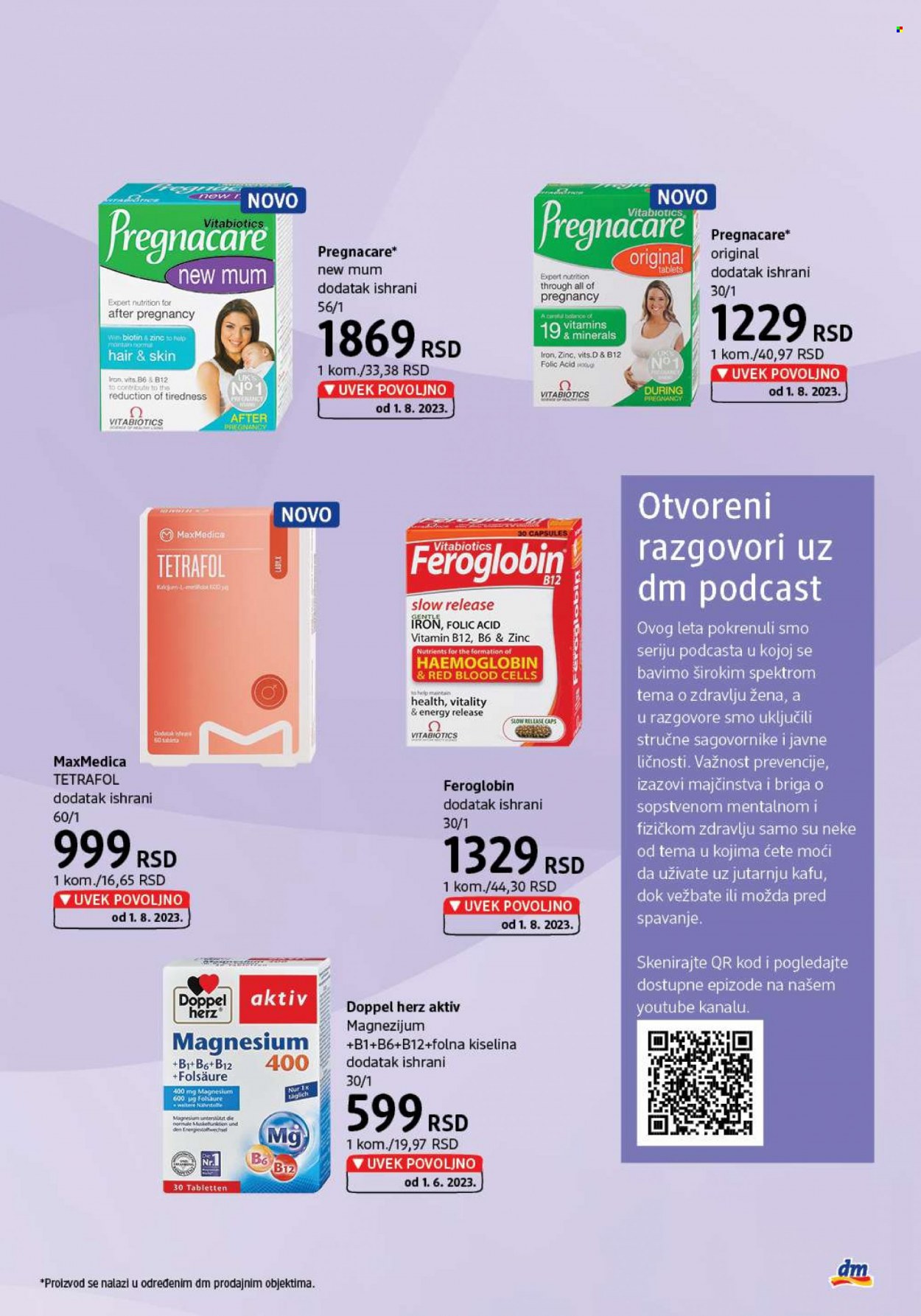 dm drogerie katalog - 01.08.2023 - 31.08.2023. Stranica 3