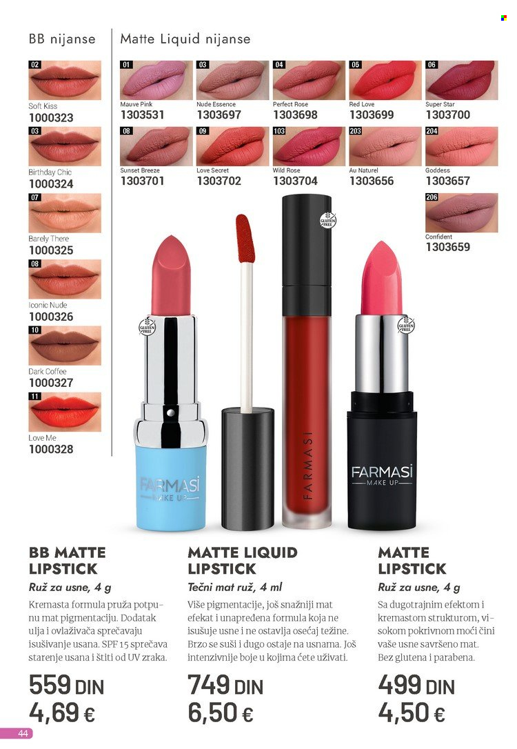 Farmasi katalog - 01.08.2023 - 31.08.2023. Stranica 44