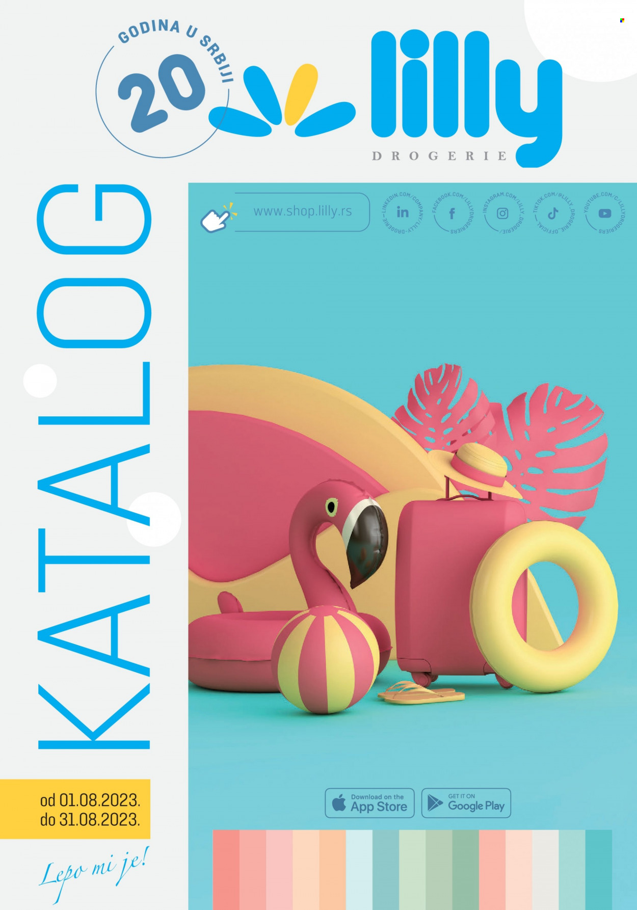 Lilly Drogerie katalog - 01.08.2023 - 31.08.2023. Stranica 1