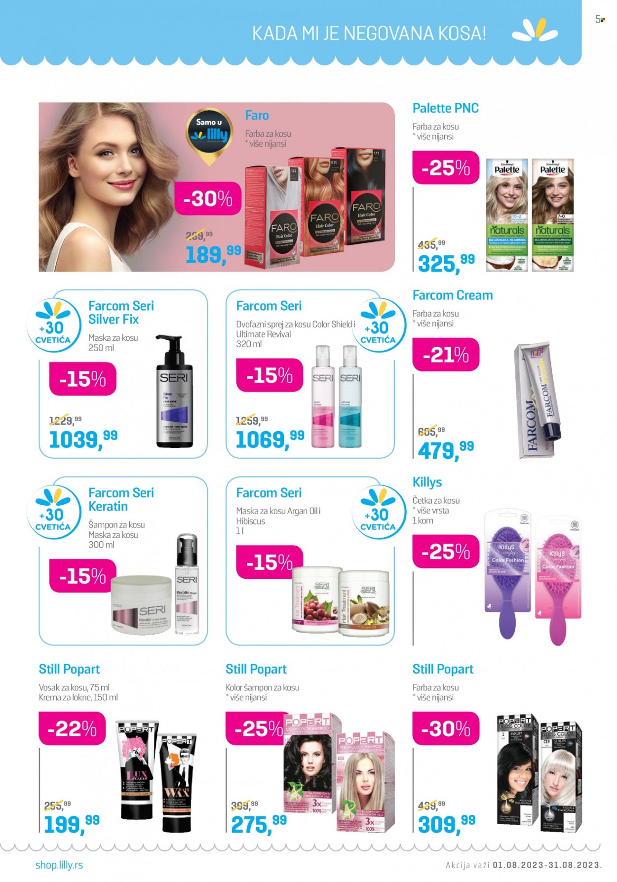 Lilly Drogerie katalog - 01.08.2023 - 31.08.2023. Stranica 5