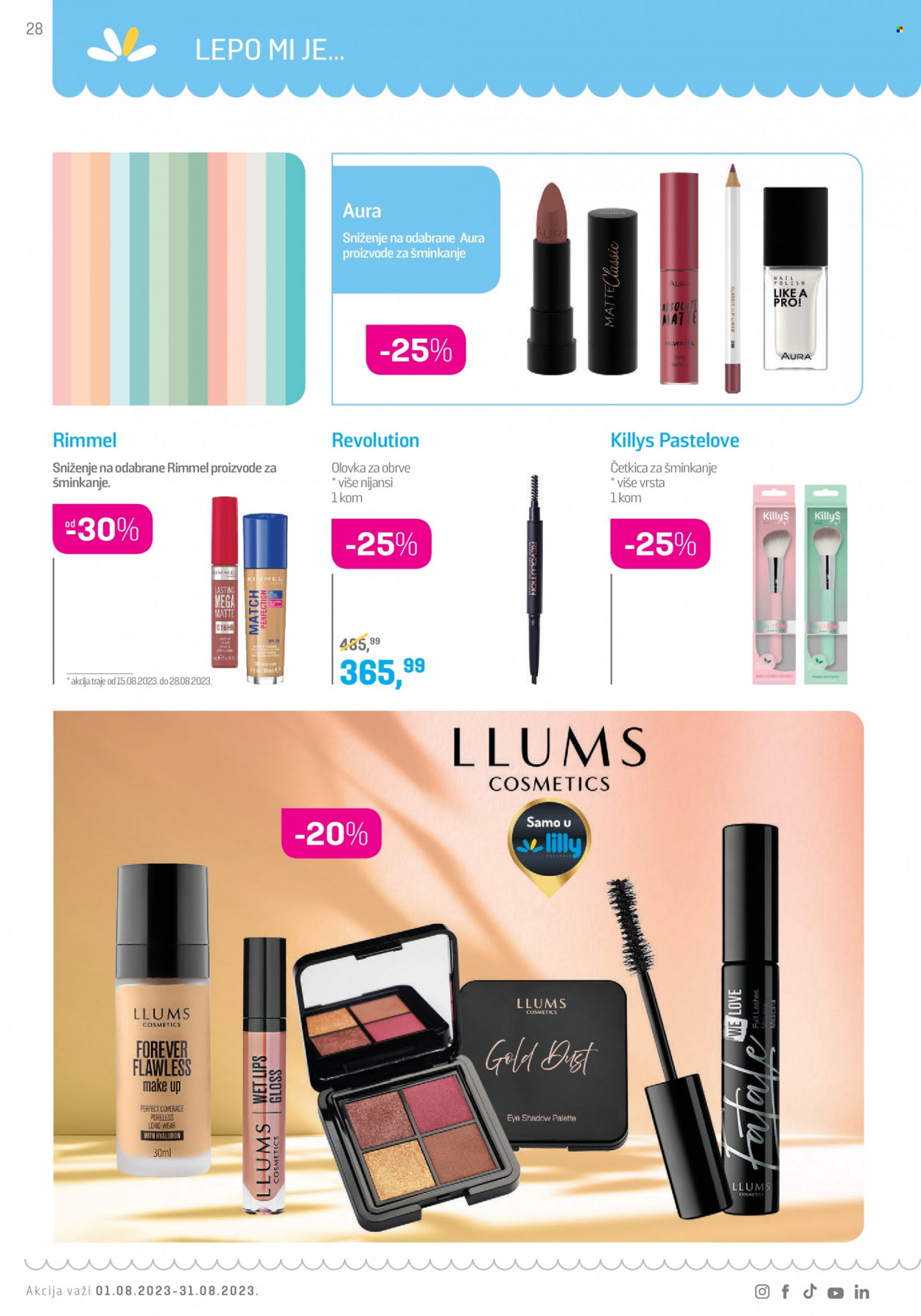 Lilly Drogerie katalog - 01.08.2023 - 31.08.2023. Stranica 28