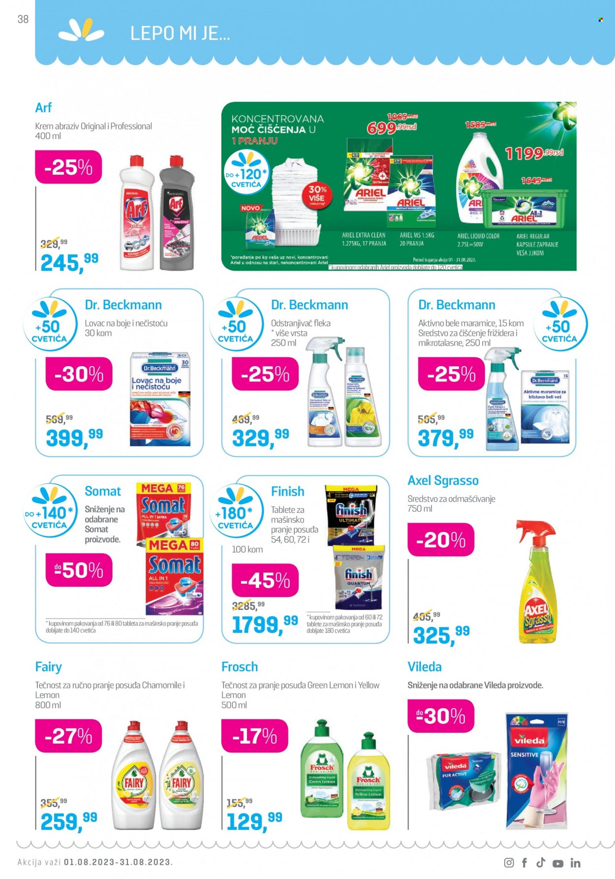 Lilly Drogerie katalog - 01.08.2023 - 31.08.2023. Stranica 38