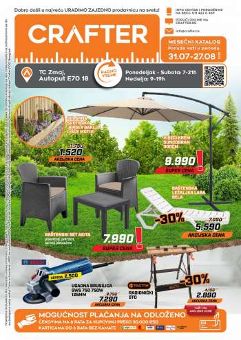 Crafter katalog - 31.07.2023 - 27.08.2023.