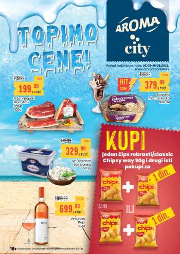 Aroma Market katalog - 03.08.2023 - 16.08.2023.