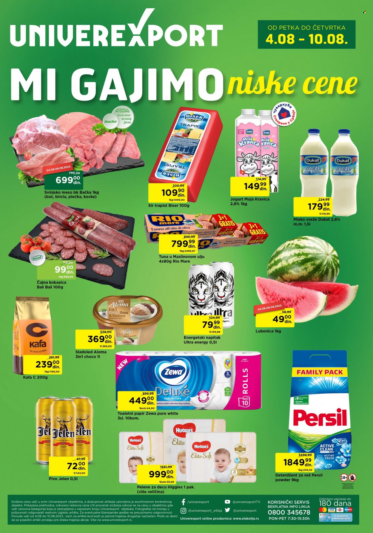 Univerexport katalog - 04.08.2023 - 10.08.2023. Stranica 1