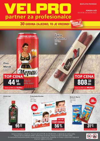 Velpro katalog - 07.08.2023 - 20.08.2023.