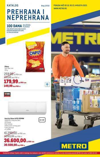 Metro katalog - 10.08.2023 - 23.08.2023.