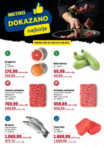 Metro katalog - 10.08.2023 - 13.08.2023.