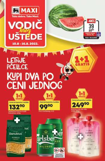 Maxi katalog - 10.08.2023 - 16.08.2023.