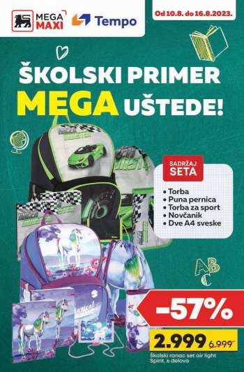 Mega Maxi katalog - 10.08.2023 - 16.08.2023.