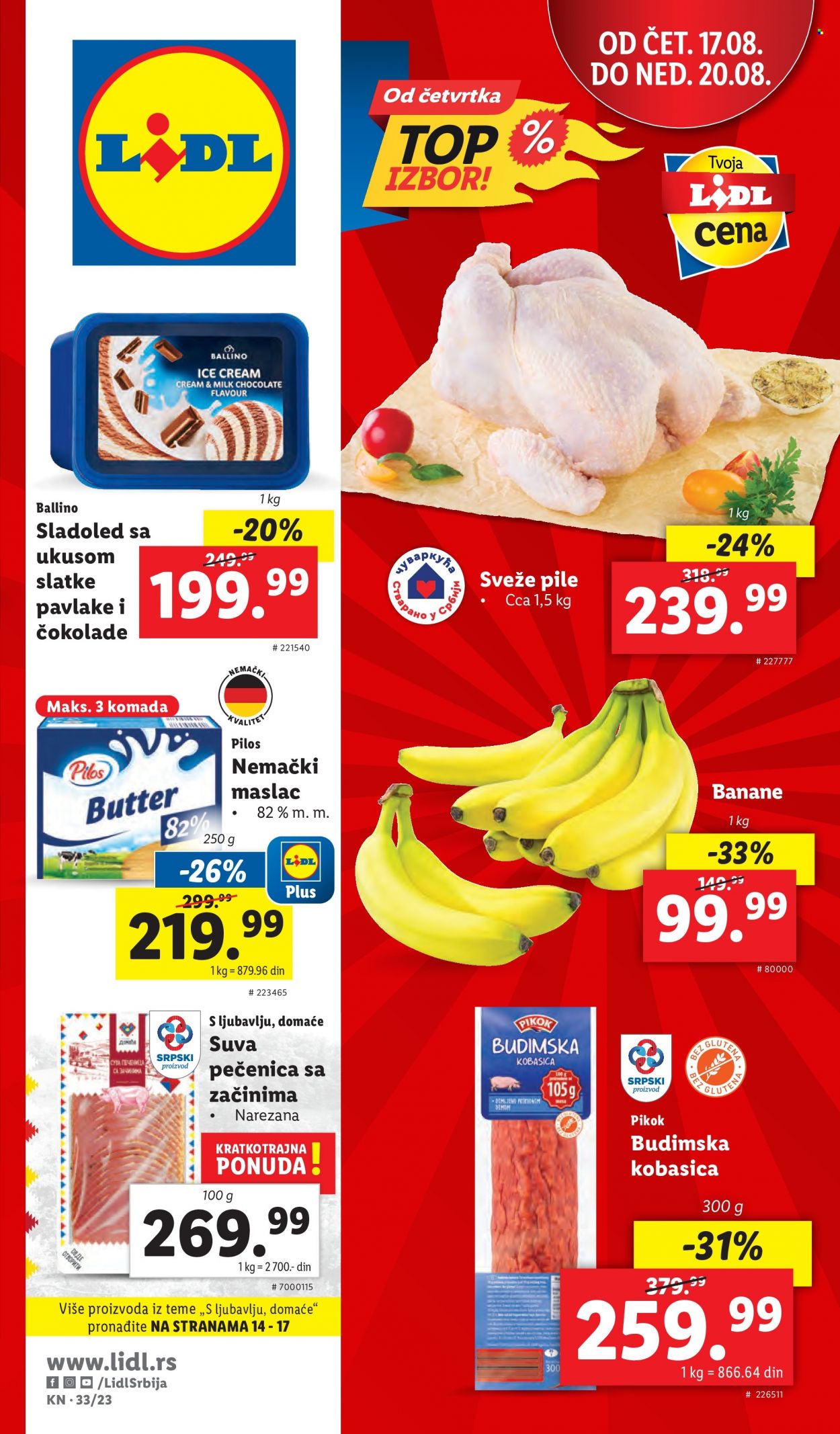 Lidl katalog - 17.08.2023 - 23.08.2023. Stranica 1