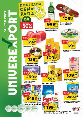 Univerexport katalog - 14.08.2023 - 27.08.2023.