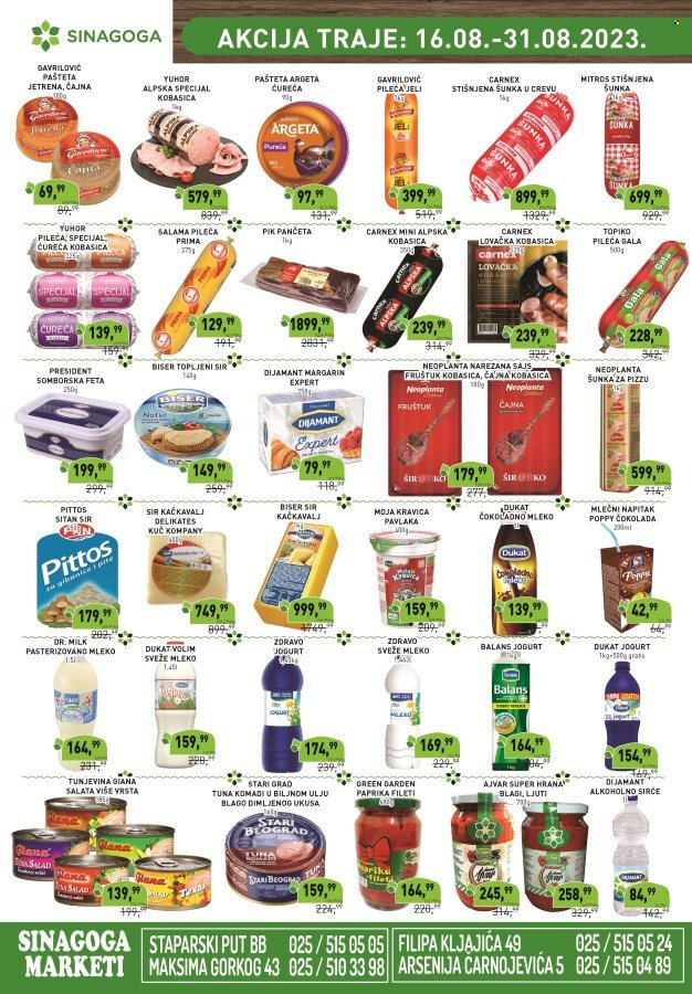 Sinagoga katalog - 16.08.2023 - 31.08.2023. Stranica 2