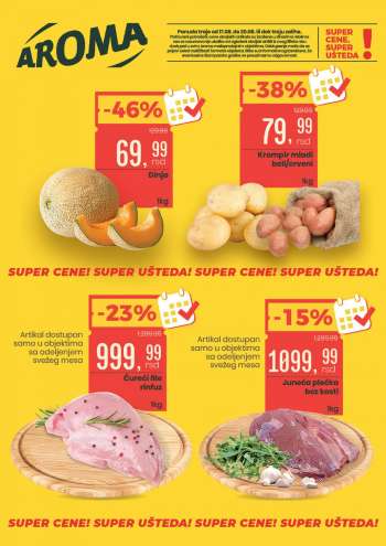 Aroma Market katalog - 17.08.2023 - 20.08.2023.
