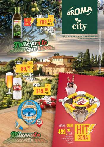 Aroma Market katalog - 17.08.2023 - 30.08.2023.