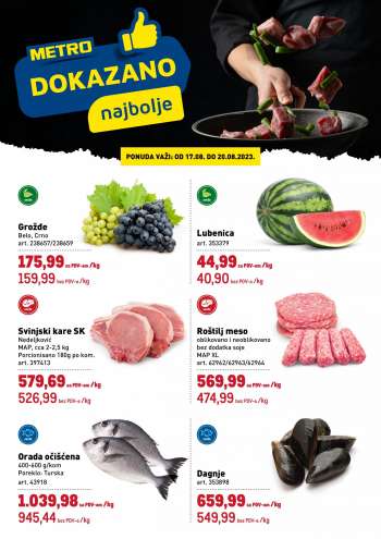 Metro katalog - 17.08.2023 - 20.08.2023.