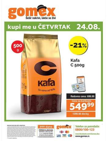 Gomex katalog - 24.08.2023 - 24.08.2023.