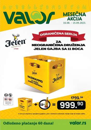 Valor katalog - 16.08.2023 - 15.09.2023.