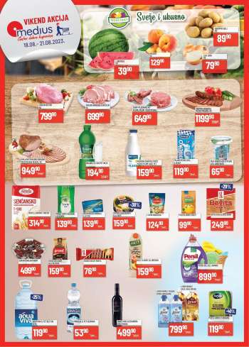 Medius katalog - 18.08.2023 - 21.08.2023.