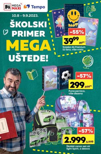 Mega Maxi katalog - 10.08.2023 - 09.09.2023.