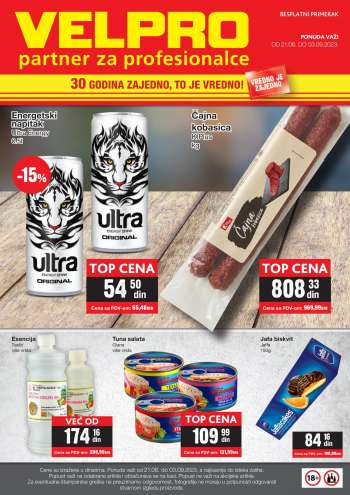Velpro katalog - 21.08.2023 - 03.09.2023.