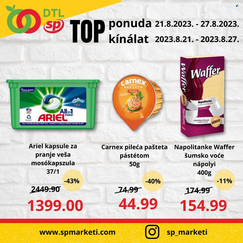 Senta Promet katalog - 21.08.2023 - 27.08.2023. Stranica 1