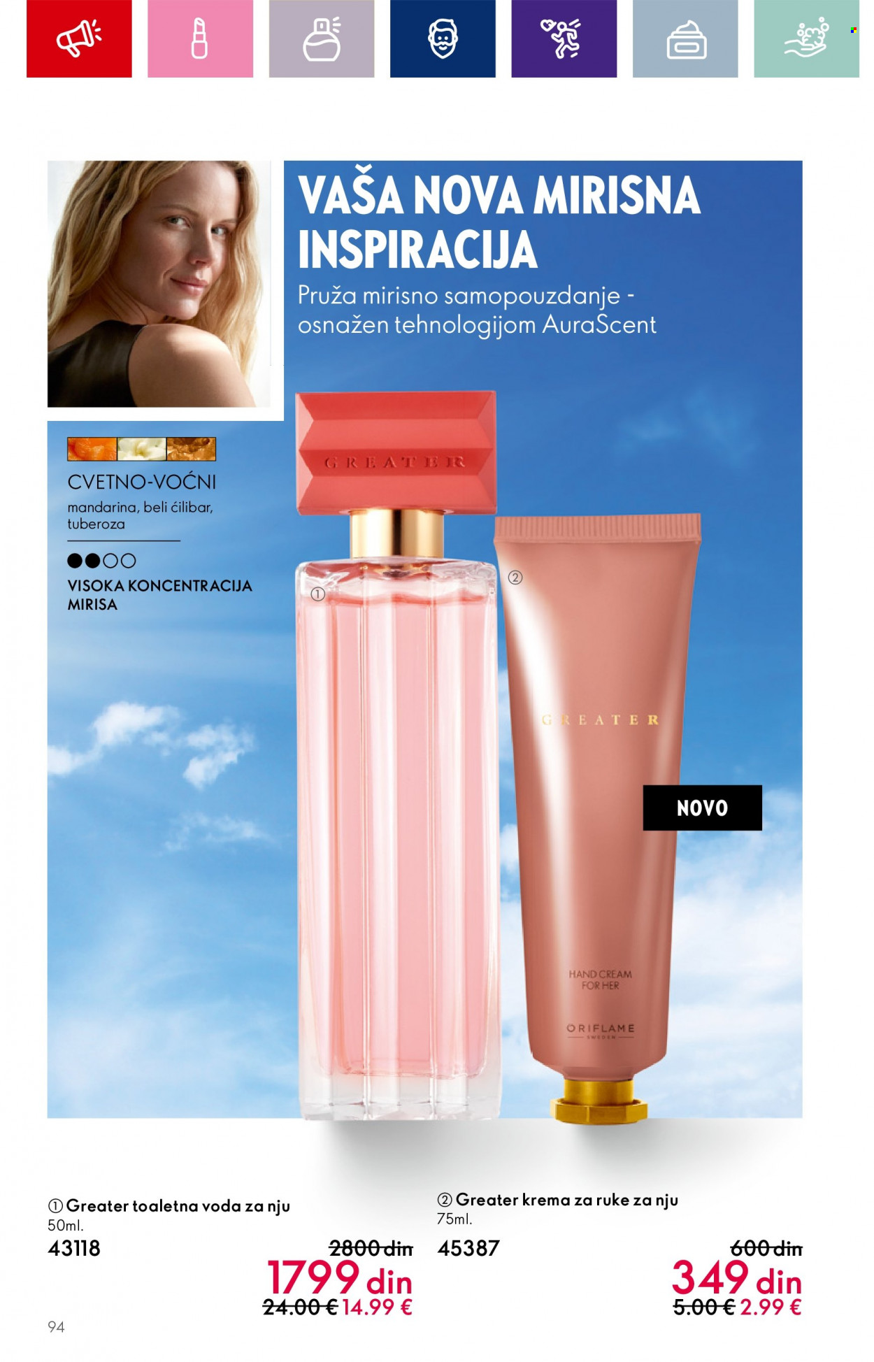 Oriflame katalog - 23.08.2023 - 12.09.2023. Stranica 96