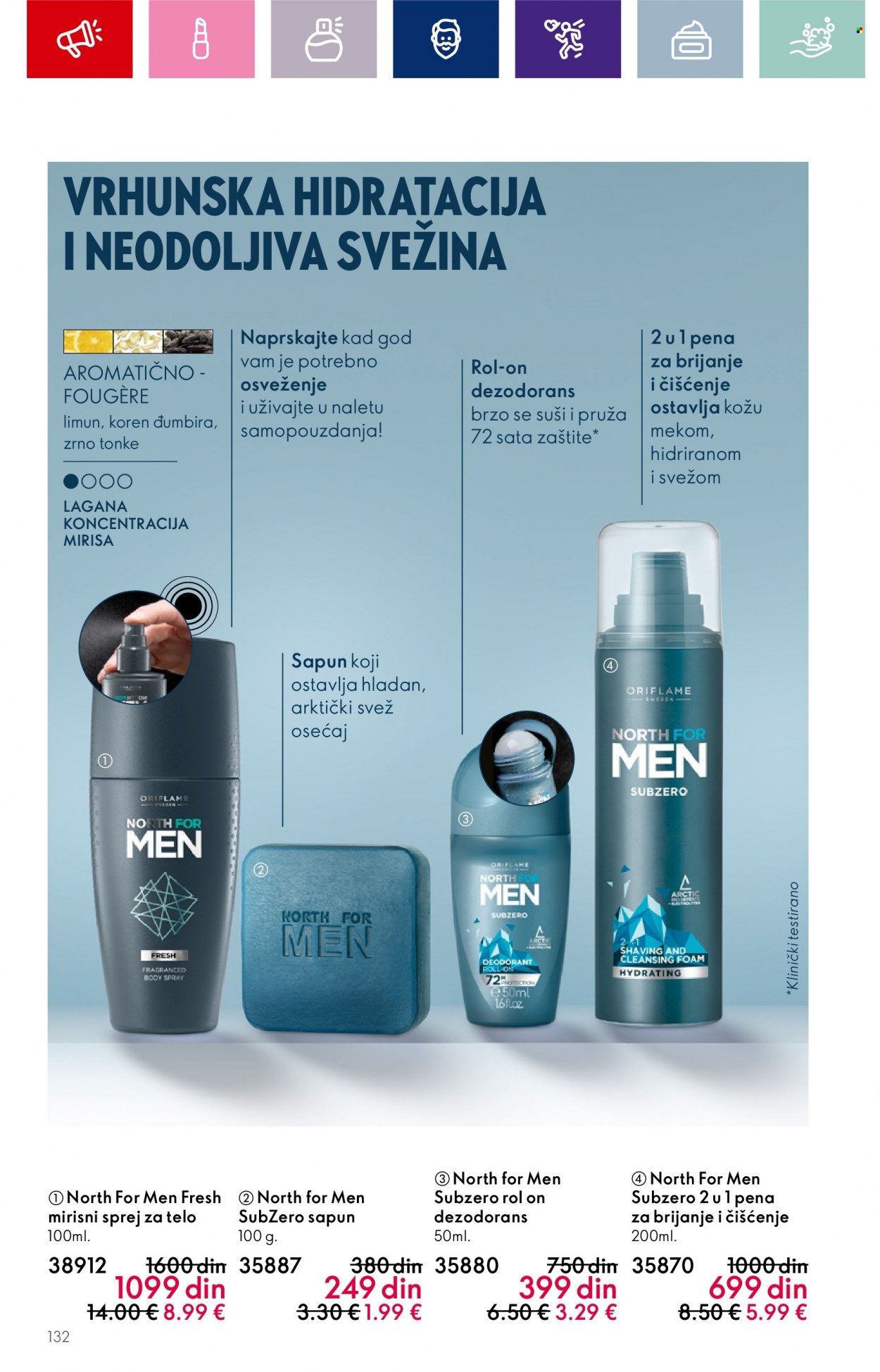 Oriflame katalog - 23.08.2023 - 12.09.2023. Stranica 134