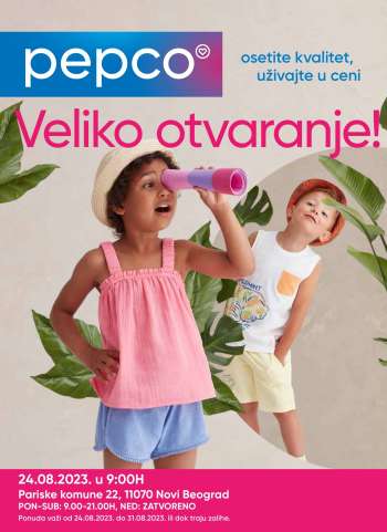 Pepco katalog - 24.08.2023 - 31.08.2023.
