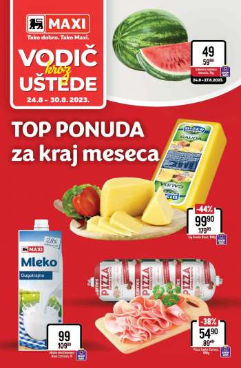 Maxi katalog - 24.08.2023 - 30.08.2023.