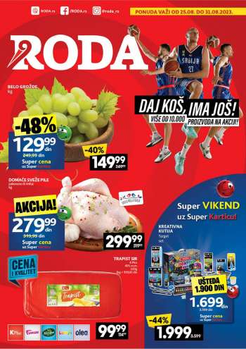 Roda katalog - 25.08.2023 - 31.08.2023.