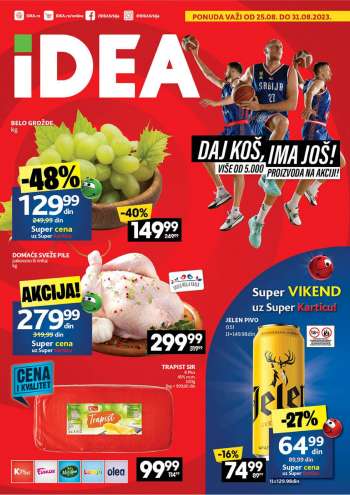 Prospekte Idea - 25.08.2023 - 31.08.2023.