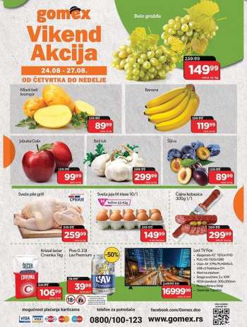 Gomex katalog - 24.08.2023 - 27.08.2023.