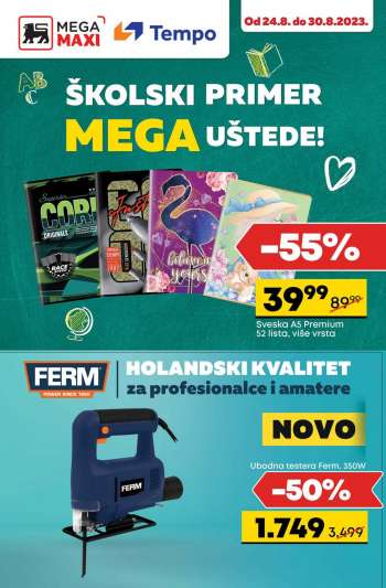 Mega Maxi katalog - 24.08.2023 - 30.08.2023.