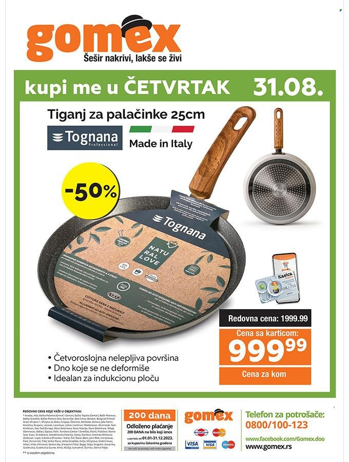 Gomex katalog - 31.08.2023 - 31.08.2023. Stranica 1