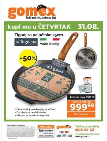 Gomex katalog - 31.08.2023 - 31.08.2023.