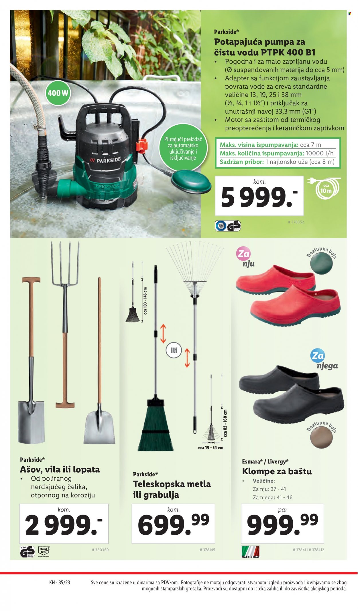 Lidl katalog - 31.08.2023 - 06.09.2023. Stranica 30