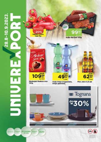 Univerexport katalog - 28.08.2023 - 10.09.2023.