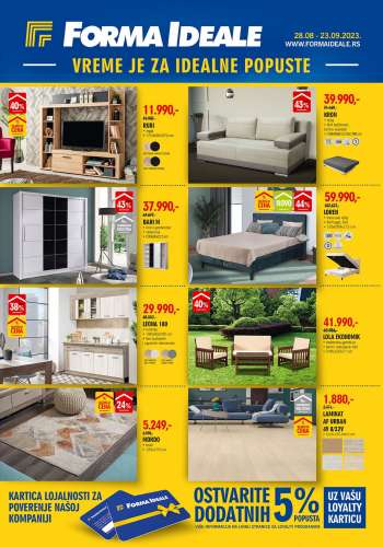 Forma Ideale katalog - 28.08.2023 - 23.09.2023.
