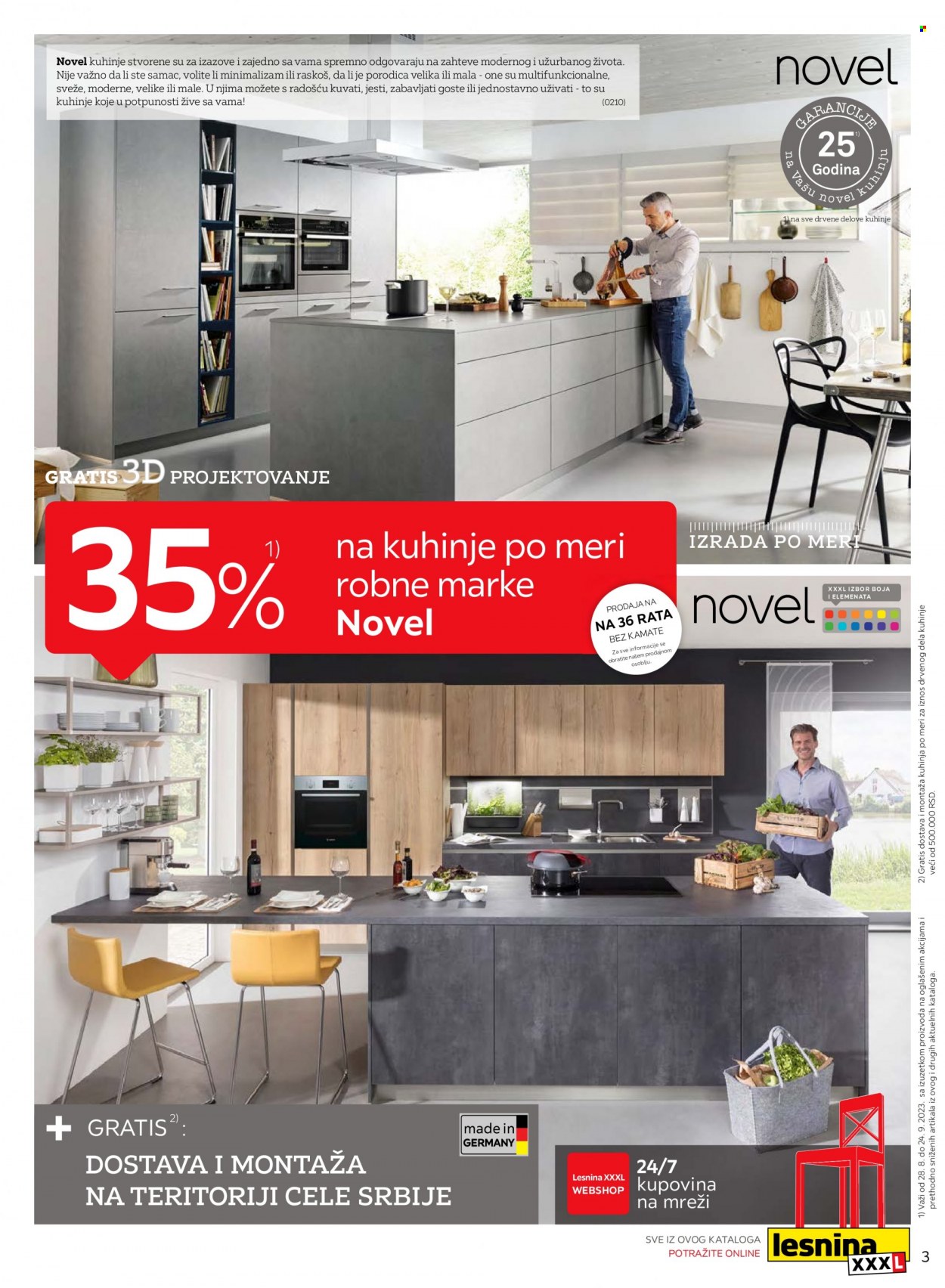 Lesnina XXXL katalog - 28.08.2023 - 24.09.2023. Stranica 3